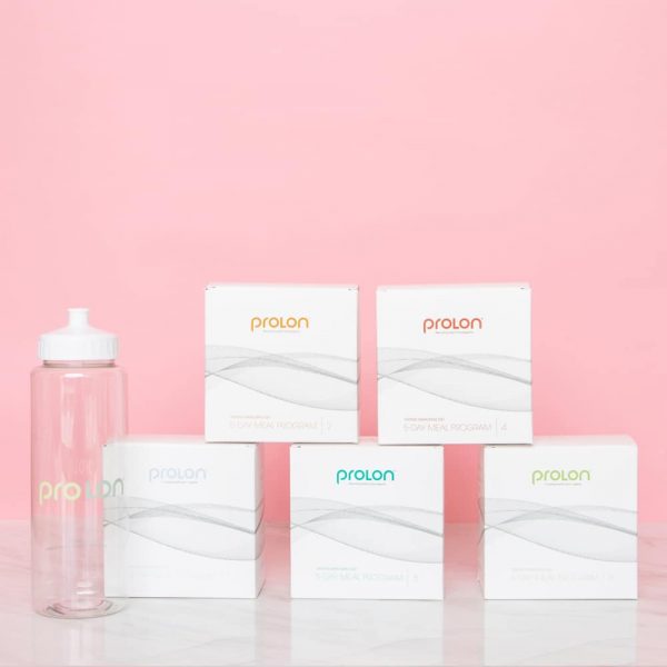 prolon 5 day fast showing nutrition box for each day
